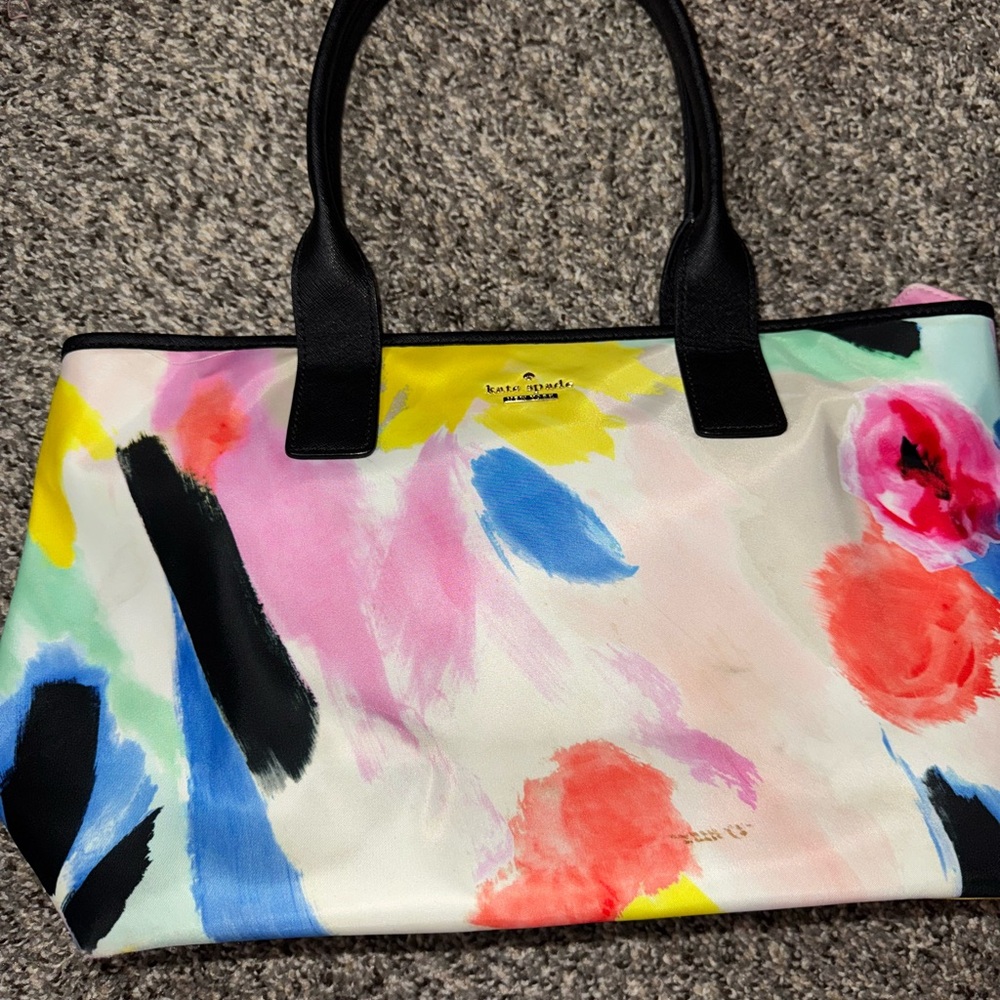 Kate Spade Colorful Brushstroke Tote